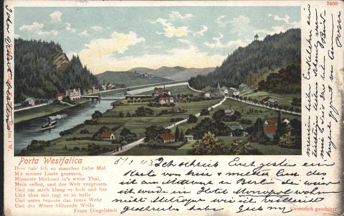 Porta Westfalica Panorama