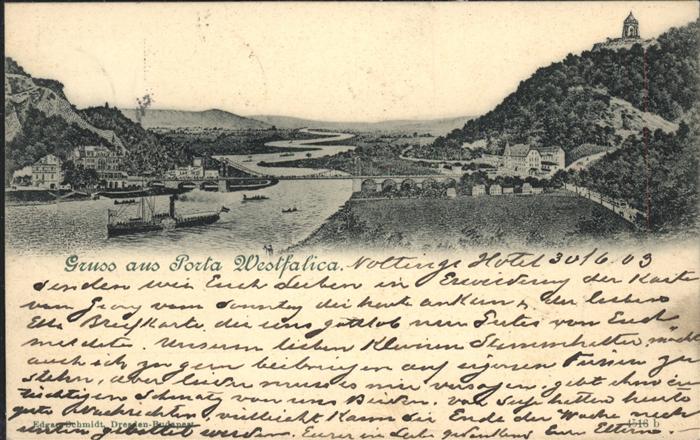 Porta Westfalica Panorama