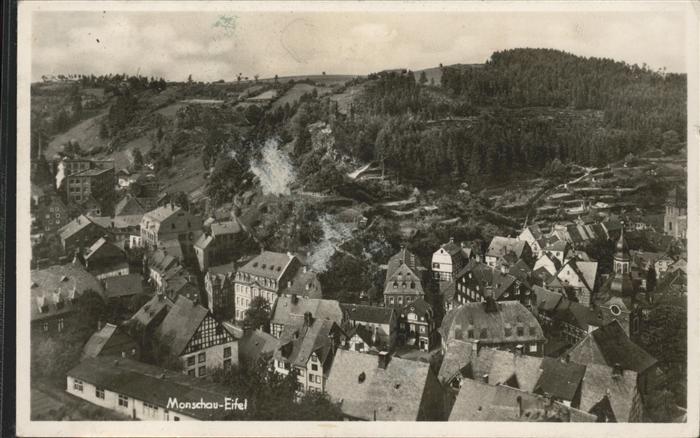 Monschau Montjoie NRW Panorama