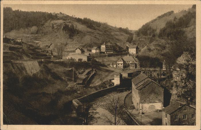 Montjoie Monschau Rosental Panorama