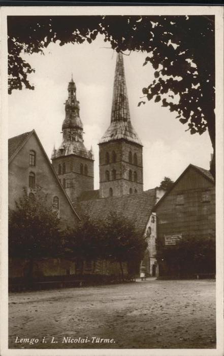 Lemgo Lippe NRW Nicolai Tuerme