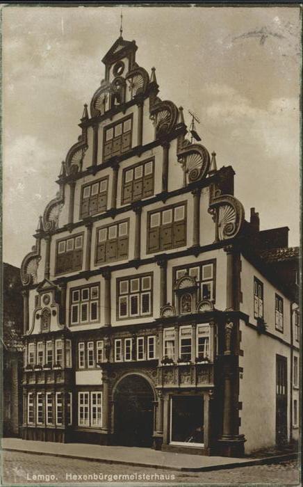Lemgo Lippe NRW Hexenbuergermeisterhaus