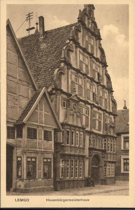 Lemgo Lippe NRW Hexenbuergermeisterhaus