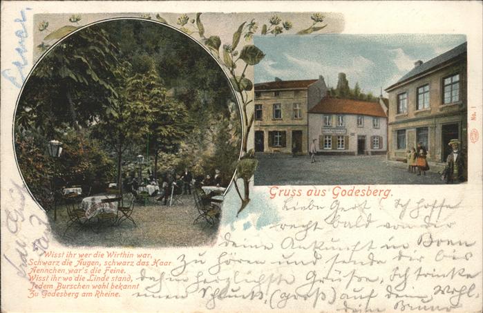 Bad Godesberg Dorfpartie Gartenwirtschaft