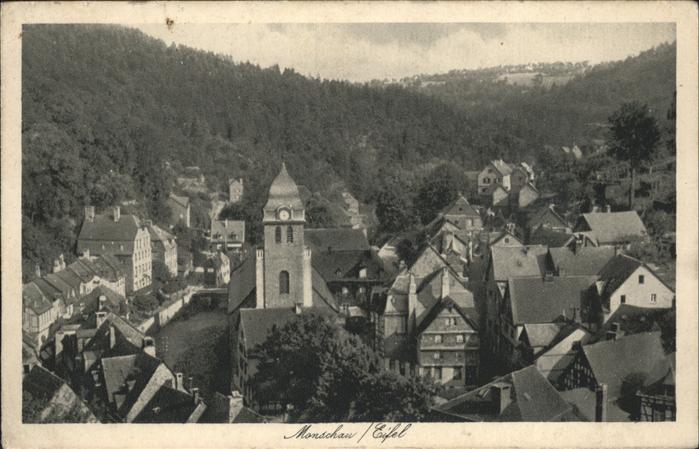 Monschau Montjoie NRW Ortsansicht