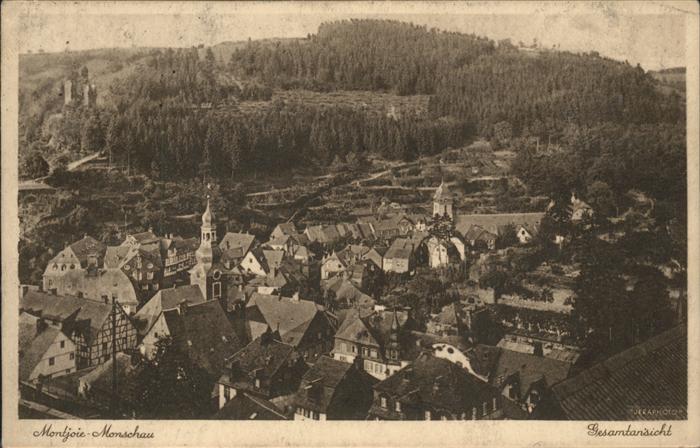 Montjoie Monschau Gesamtansicht
