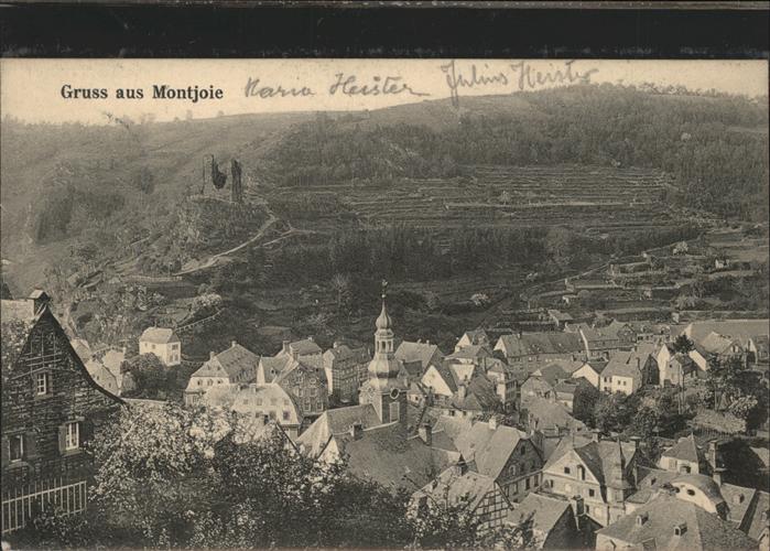 Montjoie Monschau Ortsansicht