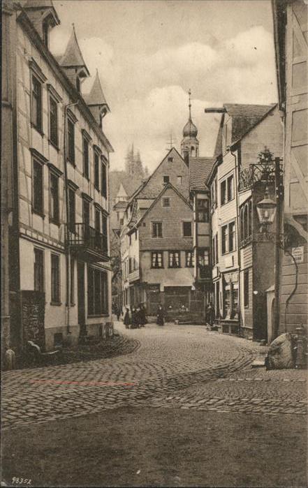 Monschau Montjoie NRW Partie am Markt