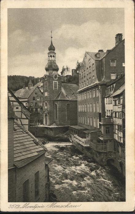 Montjoie Monschau Partie an der Rur