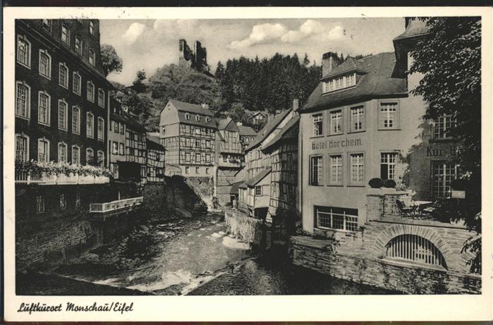 Monschau Montjoie NRW Dorfpartie