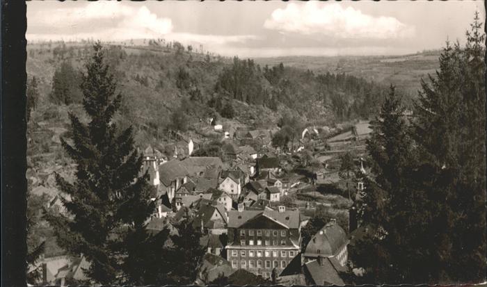 Monschau Montjoie NRW Panorama
