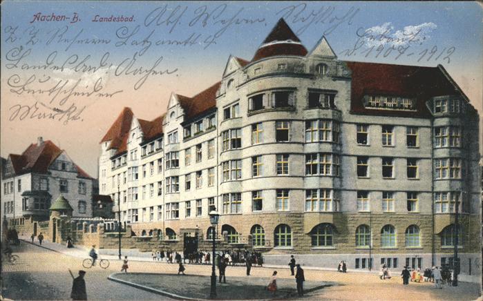AACHEN NRW Landesbad Feldpost
