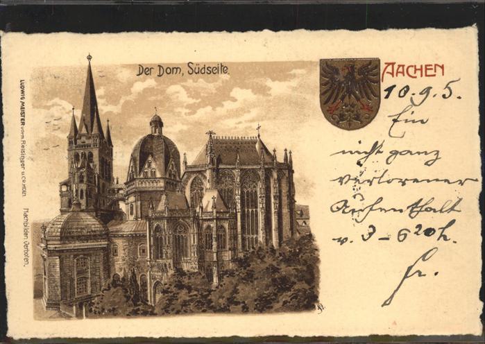 AACHEN NRW Dom Suedseite