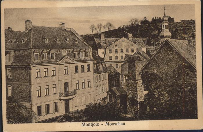 Montjoie Monschau Teilansicht