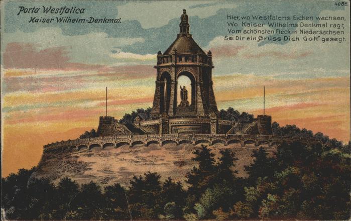 Porta Westfalica Kaiser Wilhelm Denkma