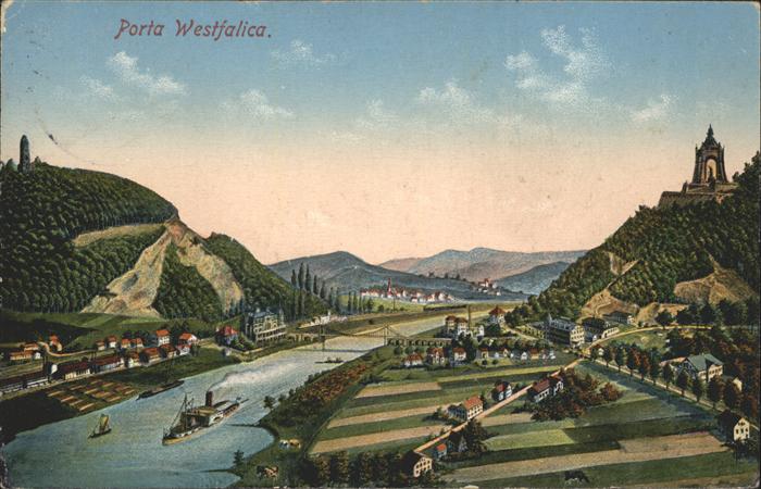 Porta Westfalica Panorama