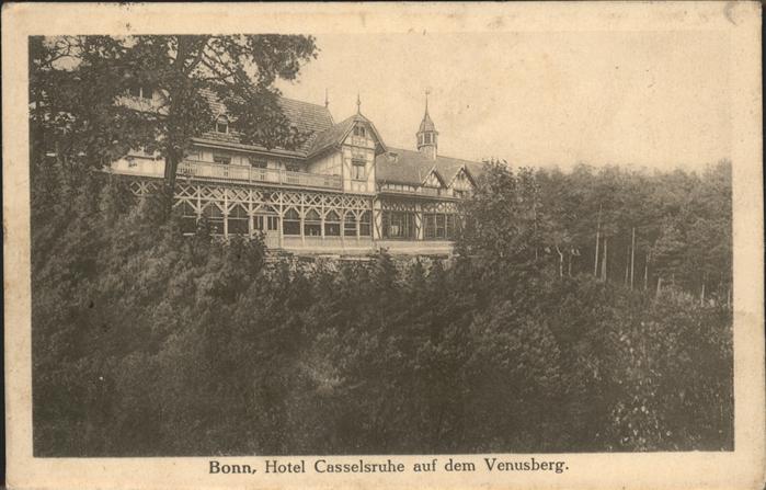 Bonn Rhein Hotel Casselsruhe auf dem Venusberg Fel
