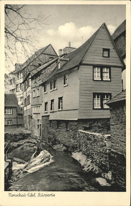 Monschau Montjoie NRW Rurpartie