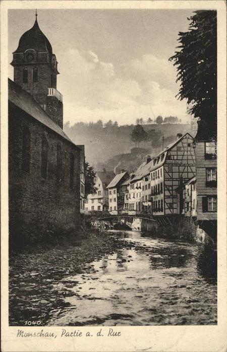 Monschau Montjoie NRW Rurpartie