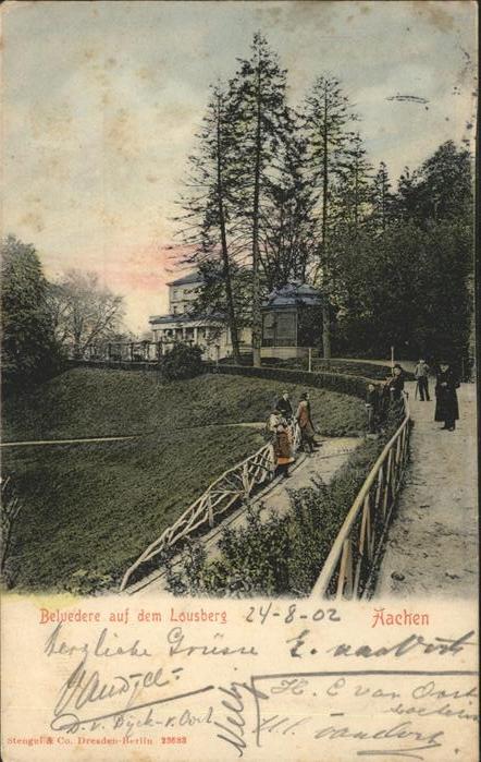 AACHEN NRW Belvedere auf dem Lousberg