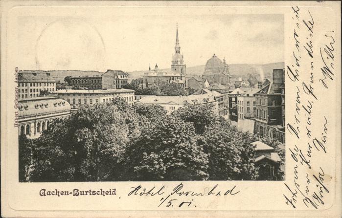 Burtscheid Aachen Stadtblick