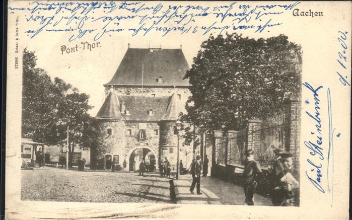 AACHEN NRW Pont Thor