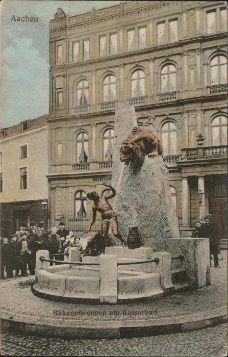 AACHEN NRW Bakauvbrunnen am Kaiserbad