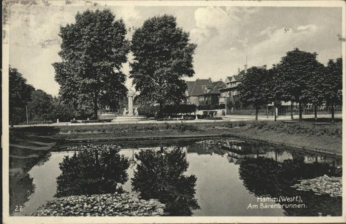 Hamm Westfalen Am Bärenbrunnen