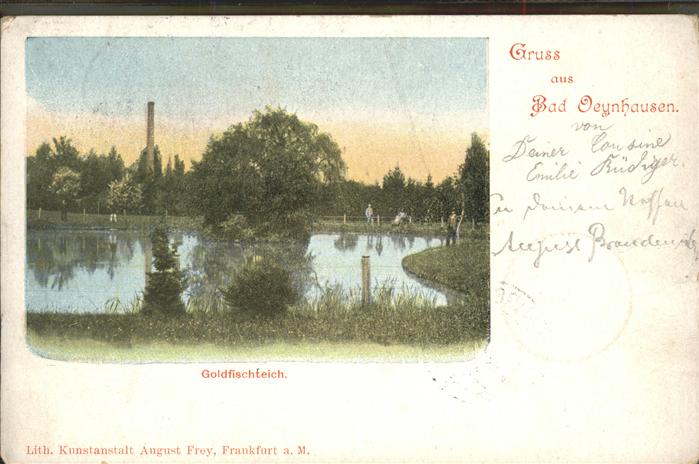 Bad Oeynhausen Goldfischteich