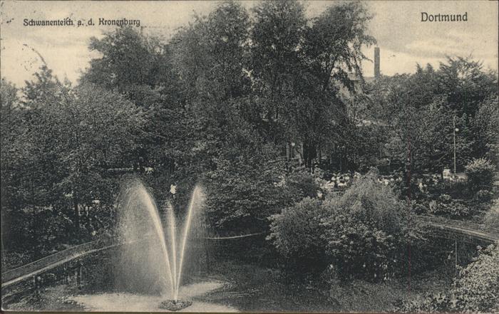 DORTMUND  CITY Schwanenteich Kronenburg