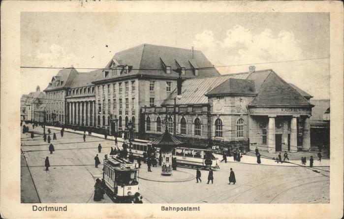 DORTMUND  CITY Bahnpostamt Feldpost