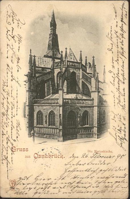 OSNABRueCK  CITY Die Marienkirche