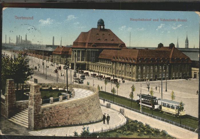 DORTMUND CITY Hauptbahnhof mit Vehmlinde Bastei