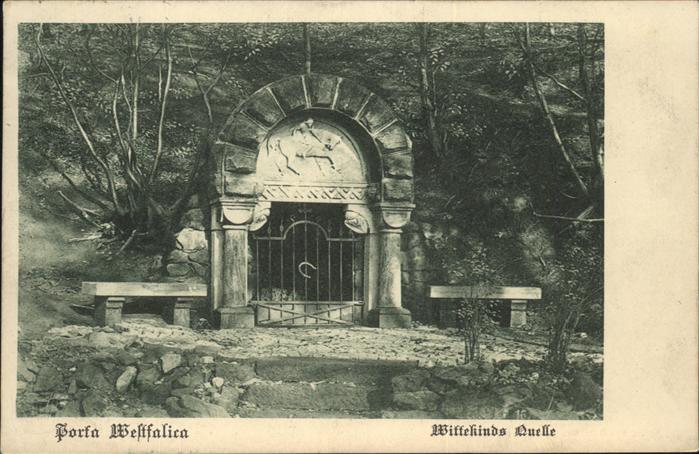 Porta Westfalica Wittekinds Quelle