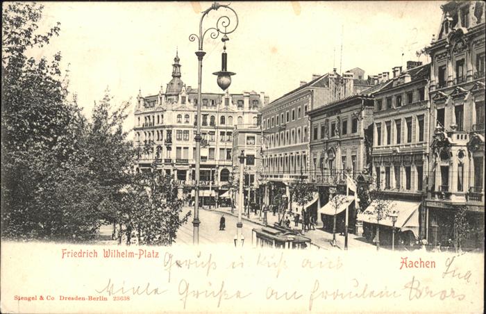 AACHEN NRW Friedrich Wilhelm-Platz