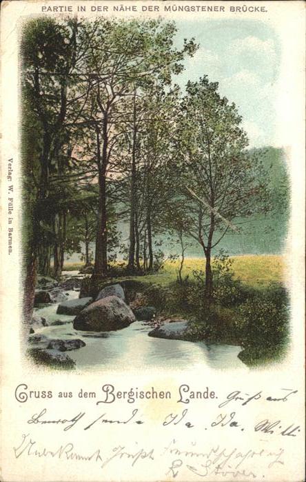 Muengsten nahe der Müngstener Brücke