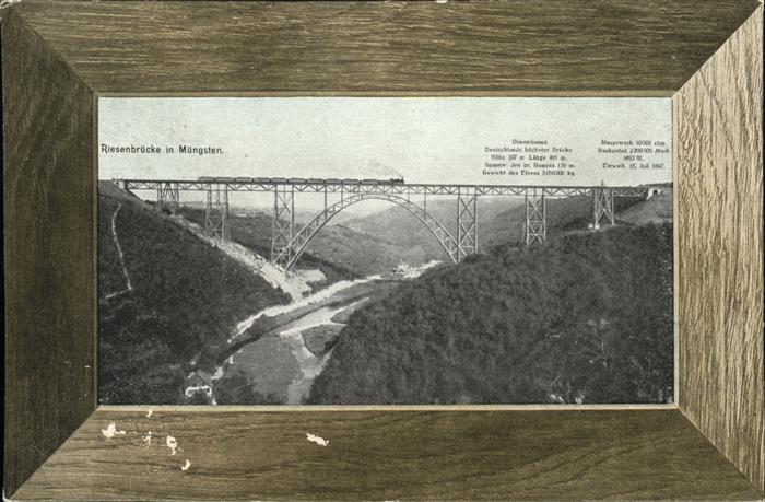 Muengsten Riesenbrücke