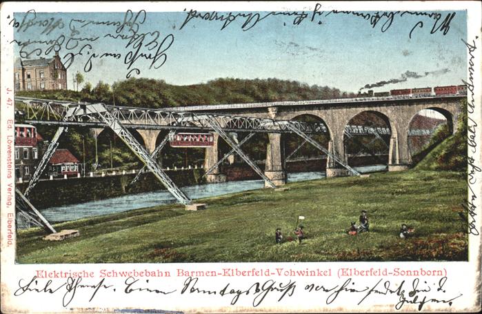 Elberfeld Wuppertal Schwebebahn