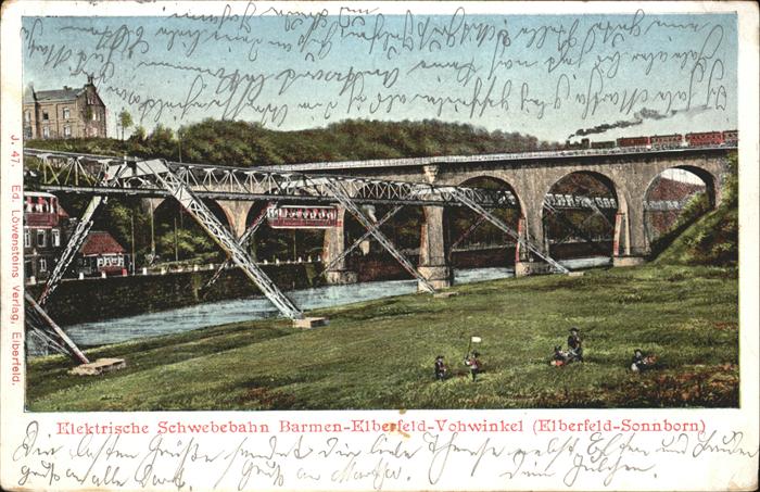 Elberfeld Wuppertal Schwebebahn