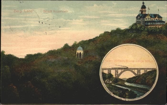 Barmen Wuppertal Schloss Küppelstein Kaiser Wilhelm-Brüc