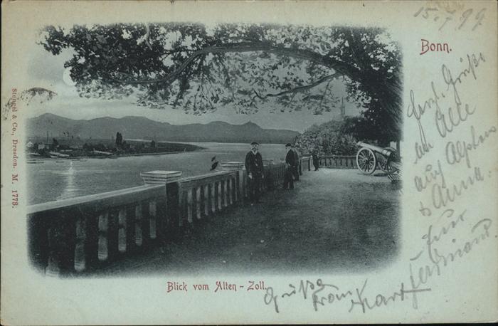 Bonn Rhein vom Alten Zoll