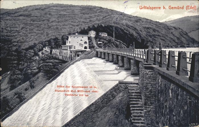 Gemuend Eifel Urfttalsperre