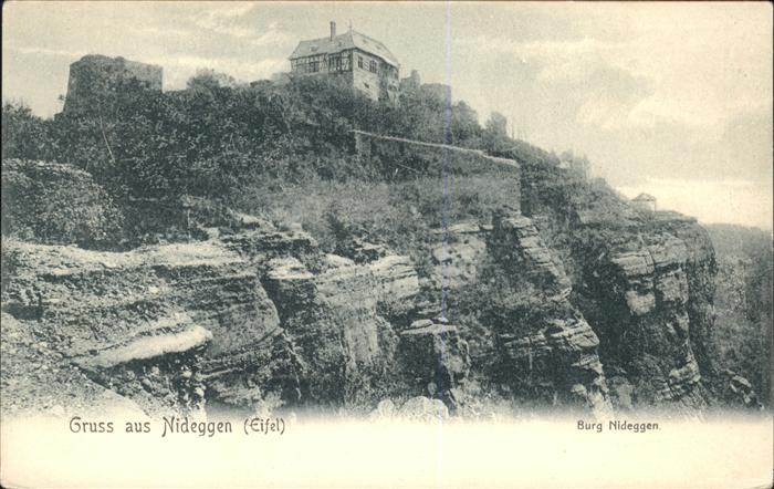 Nideggen Eifel Burg Nideggen