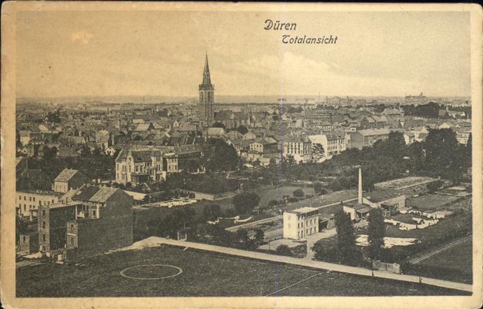 Dueren Rheinland Totalansicht