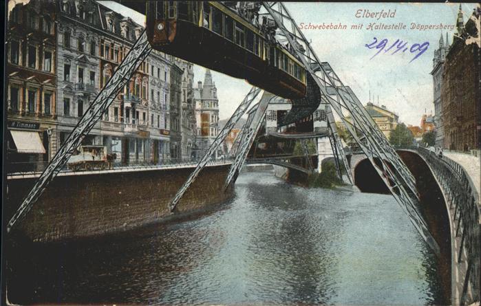 Elberfeld Wuppertal Schwebebahn Döppersberg