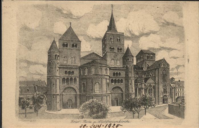 TRIER  CITY Dom Liebfrauenkirche