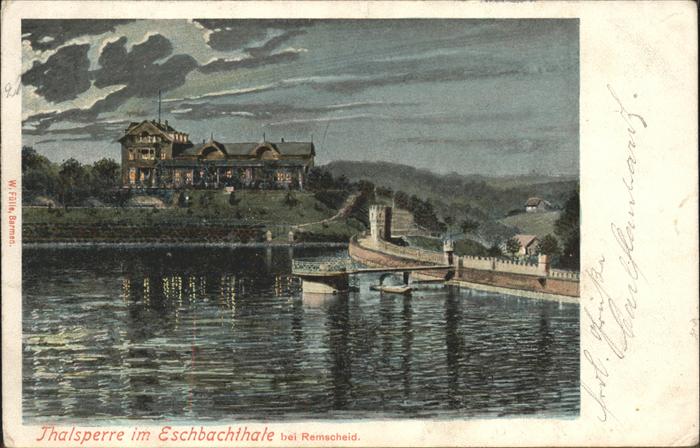 REMSCHEID NRW Talsperre