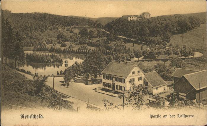 REMSCHEID NRW An der Talsperre