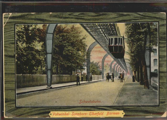 Barmen Wuppertal Schwebebahn