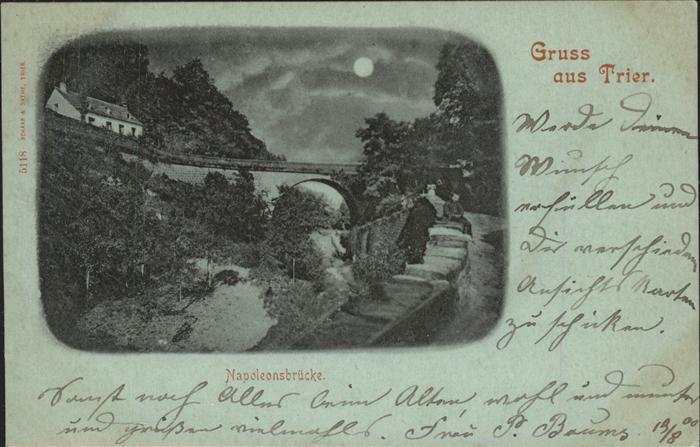 TRIER  CITY Napoleonsbruecke